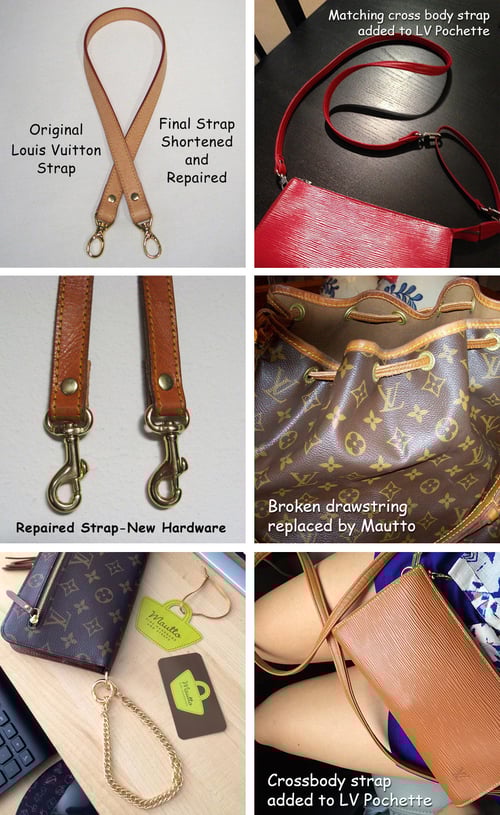 Image of Louis Vuitton Replacement Straps and Repair for LV Bags