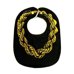 Image of Gold Chain ) Bib ) Colors Available 