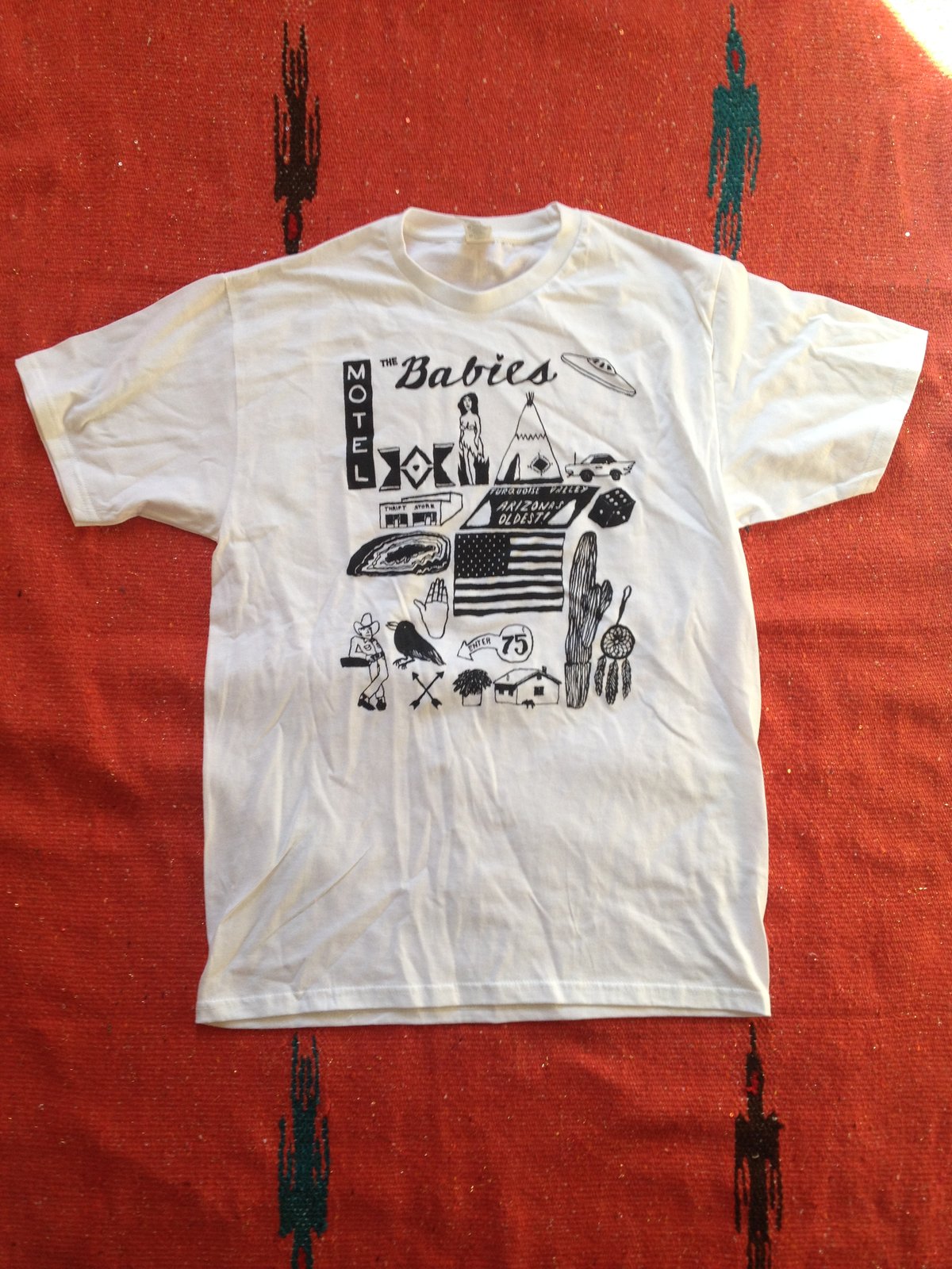 West Coast Tour T-Shirt 2013. / THE BABIES