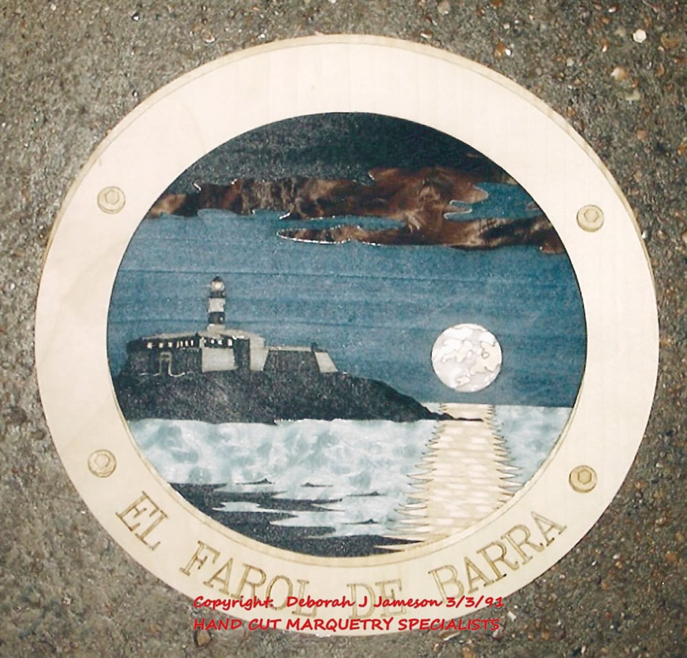 Image of Item No. 52. Lighthouse Porthole Range El Faro De Barra.