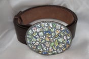 Image of 'Gorgeous Girl' Romanesque 305 Mosaic Belt Buckle