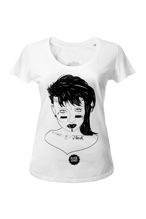 Image of Punk - Tee-shirt col rond femme