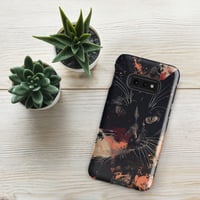 Image 4 of Colorful Black Cat Painting Tough case for Samsung®