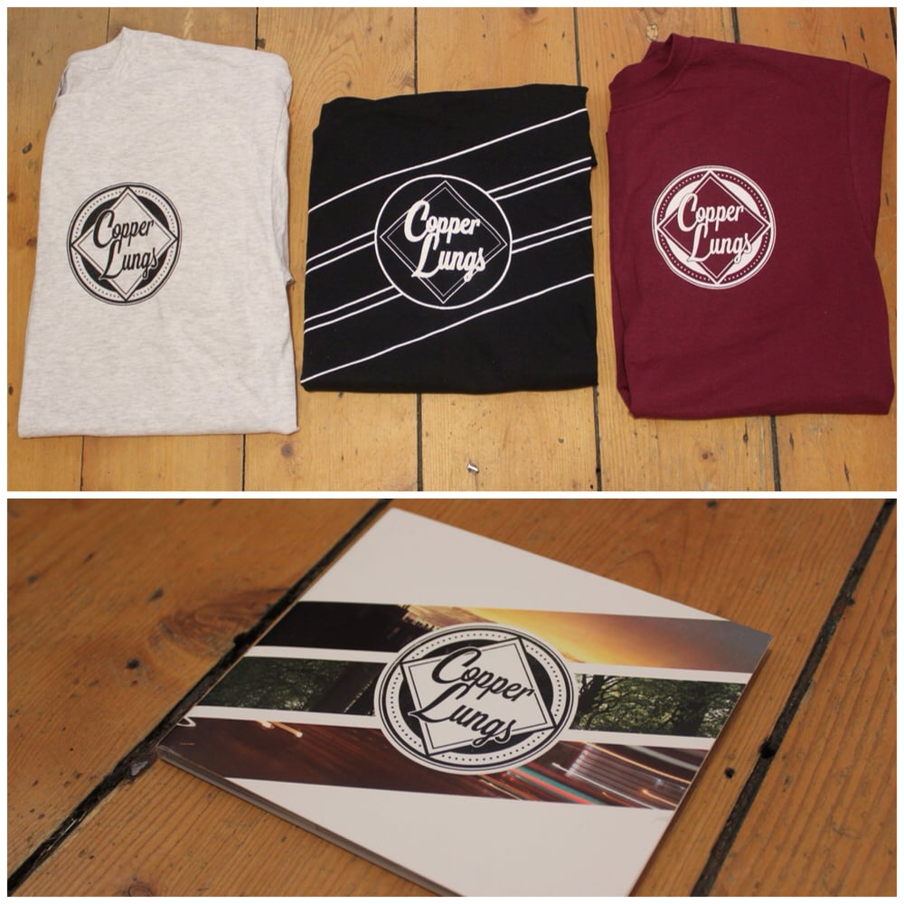 Image of Copper Lungs EP + T-shirt Bundle