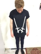 Image of BLACK 'W' T-SHIRT (SOLD OUT)