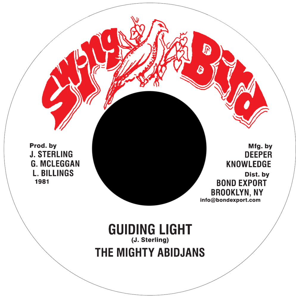 Image of Mighty Abidjans - Guiding Light 7" (Swing Bird)