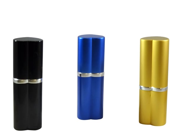 Image of POLICE MAGNUM OC-17 3/4oz HEART SHAPED LIPSTICK MACE-PEPPER SPRAY