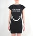 Image of DO THE REVOLUTION AND KEEP SMILING - Kleid - schwarz
