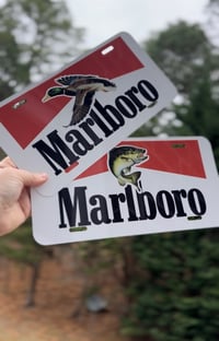 Image 1 of Marlboro License Plate