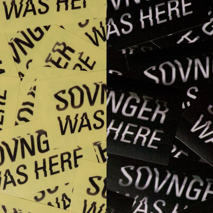 Image of STICKERS - SOVNGER WAS HERE SÉRIE #1