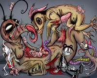 Image of Limited Giclée Print "Pestilence and Vermin"
