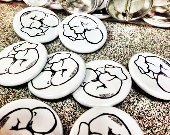 Image of "I Paint There For I Am" GONZO247 Buttons