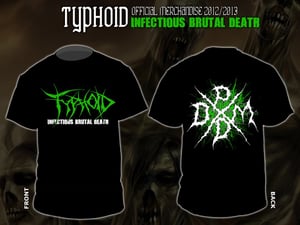 Image of Winter sale - Typhoid Infectious Logo shirt