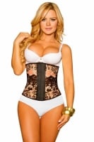 Image of Leopard Sport Latex Waist Cincher Bodyshaper 