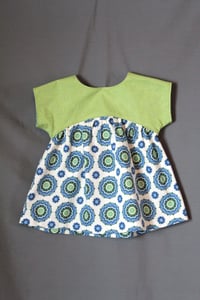 Image of Girl's Izzy Top, 4T, Handmade, Finished Shirt, Ready to Ship