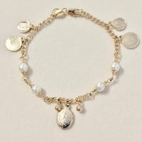 Image 2 of Virgencita Pearl Bracelet 