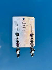 Image 2 of Midnight Mushroom Earrings