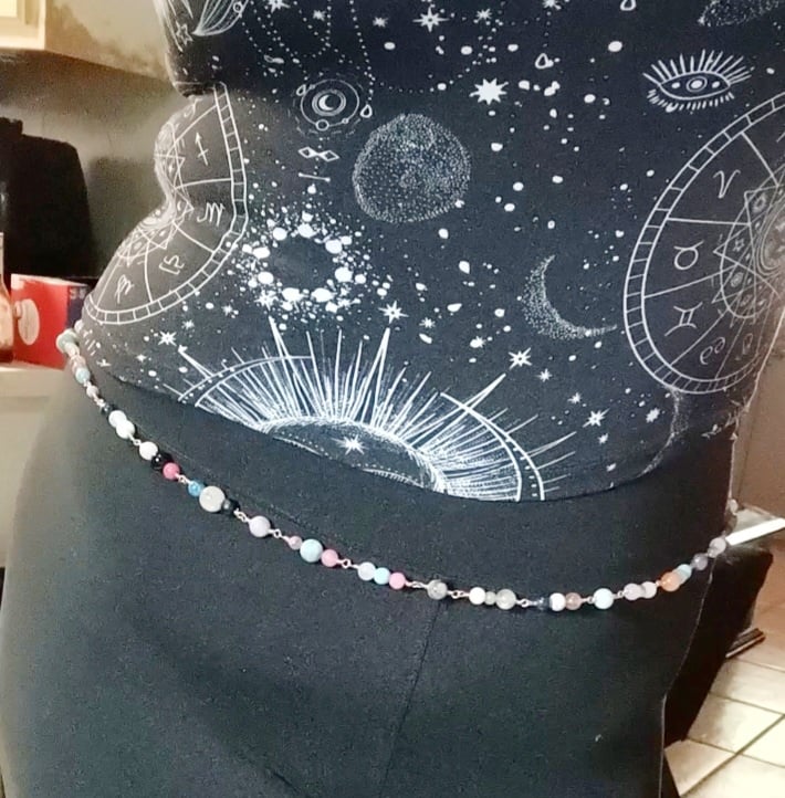 Image of Waist chain /crystal belts