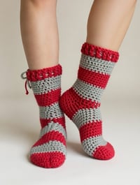 Image 1 of Crocheted Socks