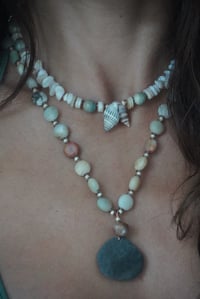 Image 4 of River Tide- Necklace (river stone)