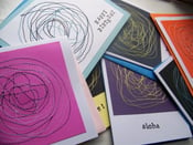 Image of Custom Order: Stitched Chaos greeting cards (Set of 6)