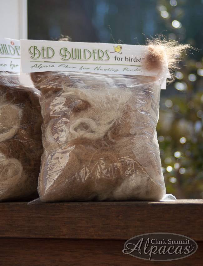 Bird Nesting Materials Alpaca Fiber Refill - All Natural