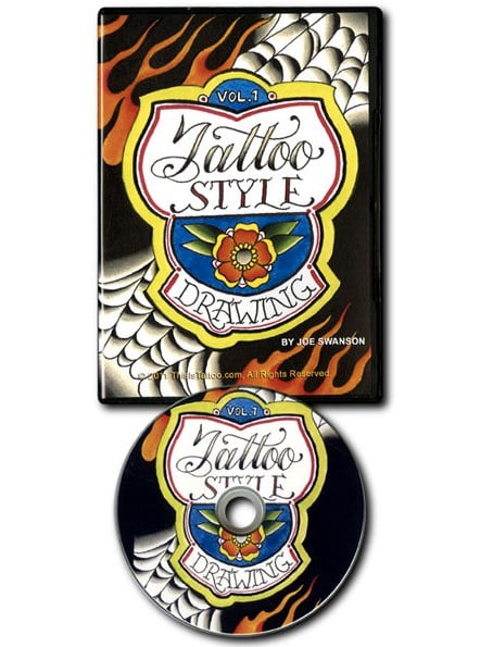 Image of Tattoo Style Drawing DVD - Volume 1