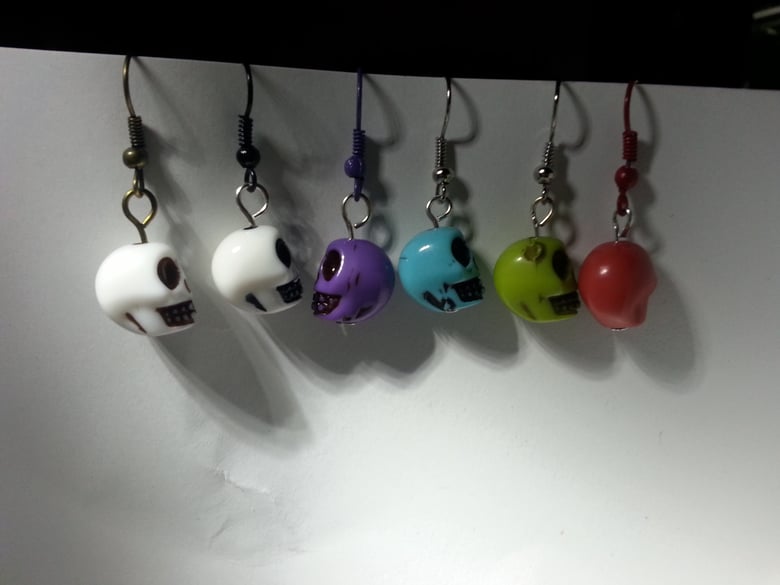 Image of Skull earrings