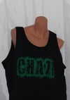 Chazi Splatter Men Tank-Top (Black)