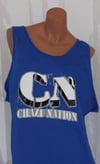 Chazi Nation Men Tank-Top (Royal Blue)