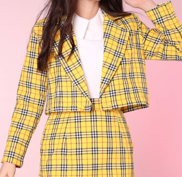 Clueless Inspired Tartan Outfits Glitters For Dinner