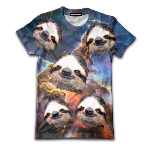 Image of Sloths In Space Tee
