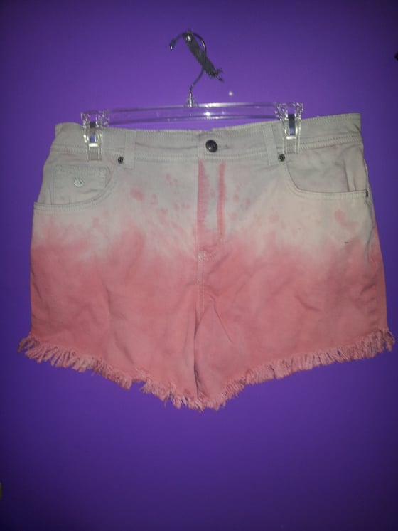 Image of Two-Toned Daisy Duke Cut Offs