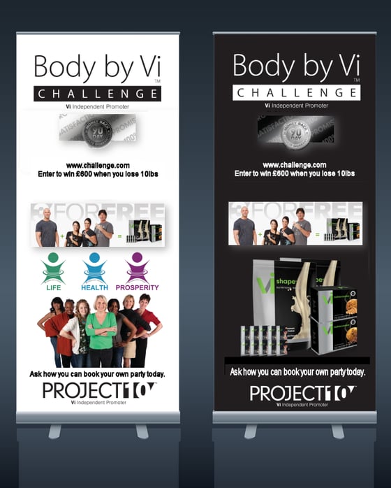 Image of Pop up banner