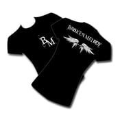 Image of Broken Melody Female T-Shirt "Angel Wings"
