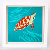 Image of Turtle in Seaweed 