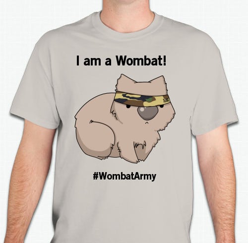 Image of Wombat Army T-Shirt