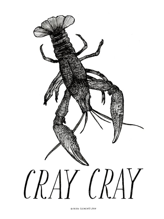 Image of Cray Cray / Mini Print