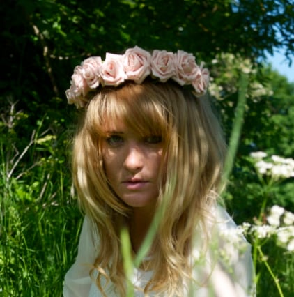 Wild Emily - Vintage Pink Wild Flower Crown Head Band / Wild