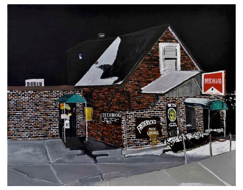 Image of Frederick's Music Lounge 11x14 inch print