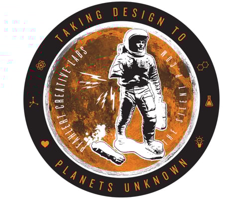 "Planets Unknown" Vinyl Sticker