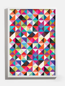 Image of adidas Originals ZX Flux Multi Prism pattern print
