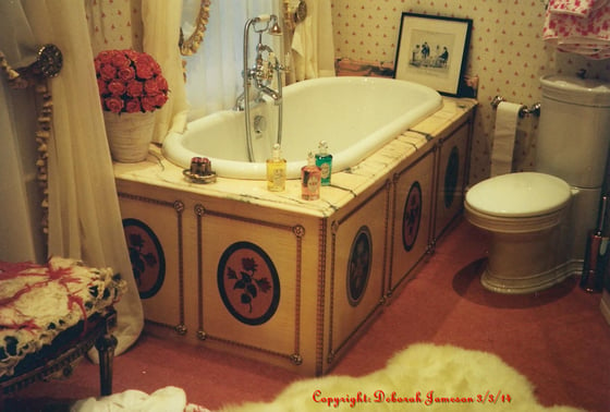 Image of Item No. 227. Rose Bathroom Design.