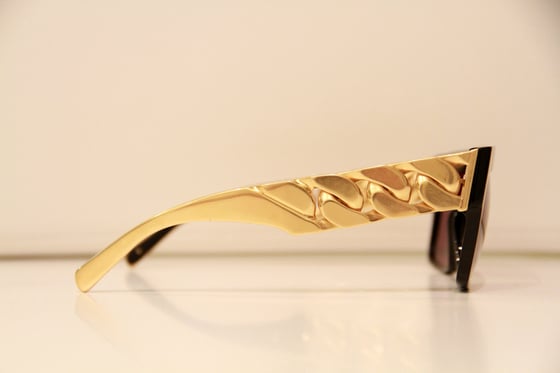 Image of CELINE GOLD CHAIN SUNGLASSES 1000% AUTHENTIC VERY RARE