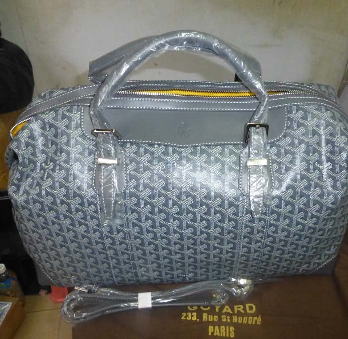 Image of Grey Goyard Mens Cruise 35 Bag 1000% Authentic 