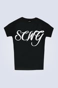 Image of SCWG . Black Script Tee