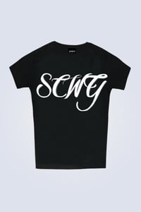 Image of SCWG . Black Script Tee