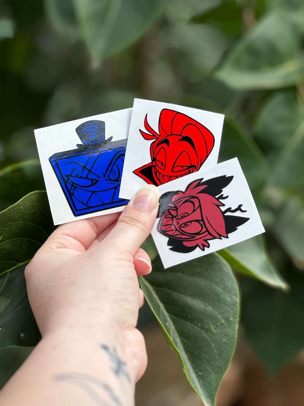 hazbin hotel stickers  