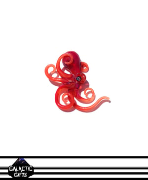 Image of Jennifer Umphress Yellow Over Red Octopus Pendant 
