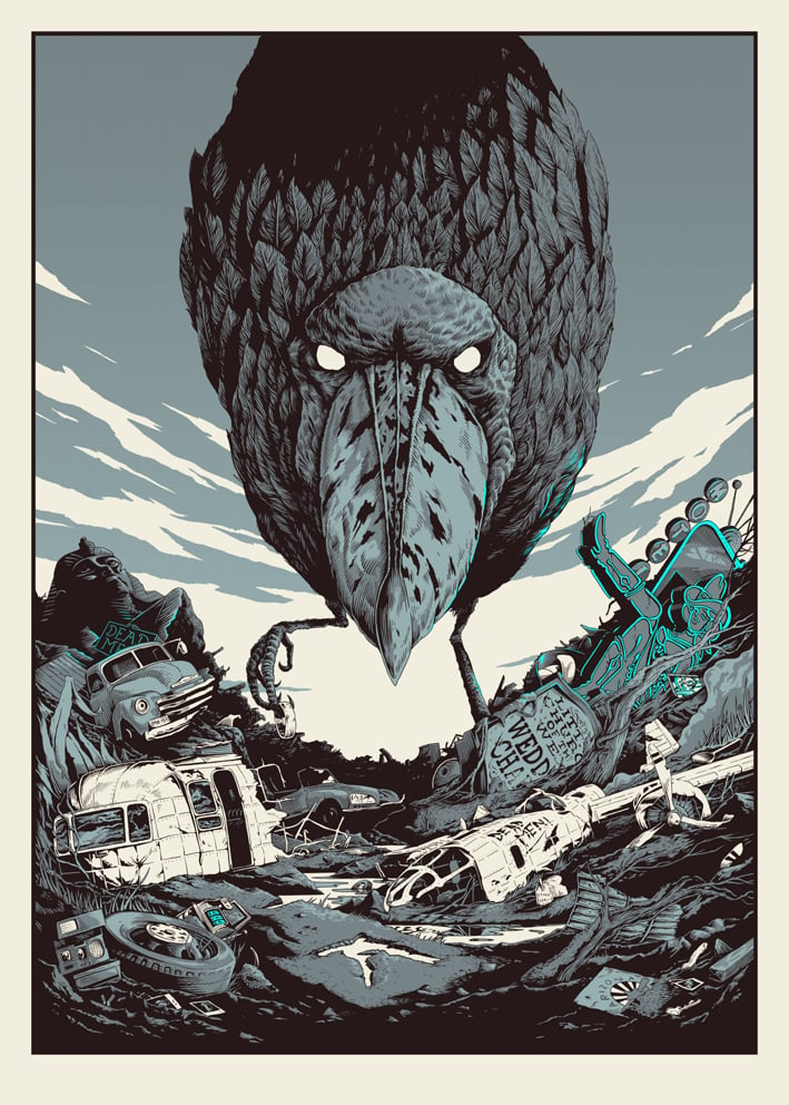 Image of  The Shoebill- Limited edition screen print